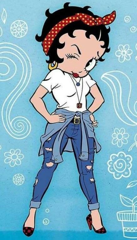 Classic Cartoon Characters Classic Cartoons Cartoon Art Black Betty Boop Betty Boop Art The