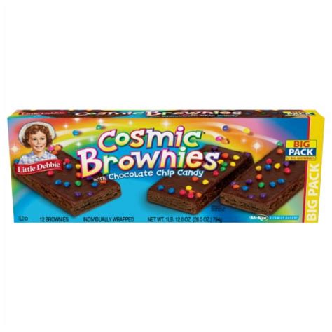 Little Debbie® Cosmic Brownies® With Chocolate Chip Candy Big Pack 12 Ct 12 Oz Smith’s Food