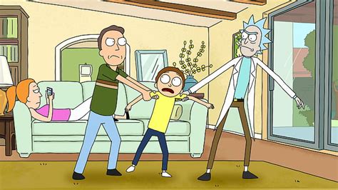 hd wallpaper tv show rick and morty jerry smith morty smith rick sanchez wallpaper flare