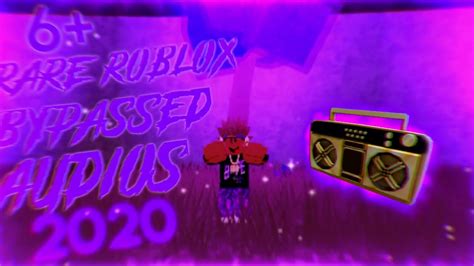 6 Bypassed Roblox Audio Ids 2020 Youtube