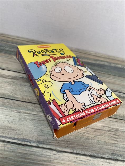 Rugrats Tommy Troubles VHS 1996 Nick Orange Tape 97368368538 EBay