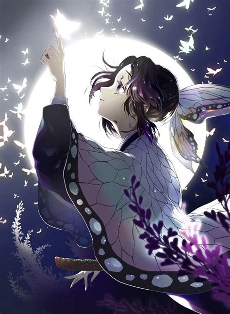 Kimetsu No Yaiba Shinobu Kochou Arte De Anime Arte Anime De Fantasía