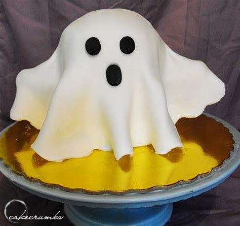 Halloween Ghost Cake By Cakecrumbs On Deviantart