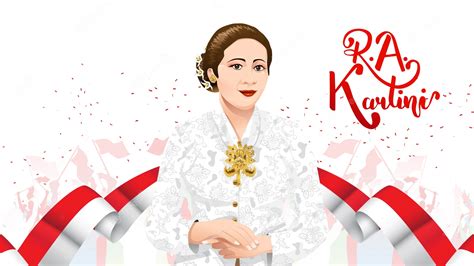 Premium Vector Kartini Day R A Kartini The Heroes Of Women And Human