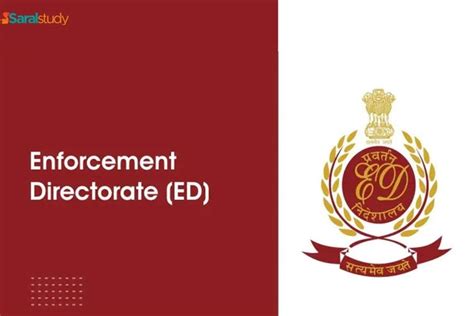 An Organization Called Ed Full Name Enforcement Directorate Is Responsible For Looking Into