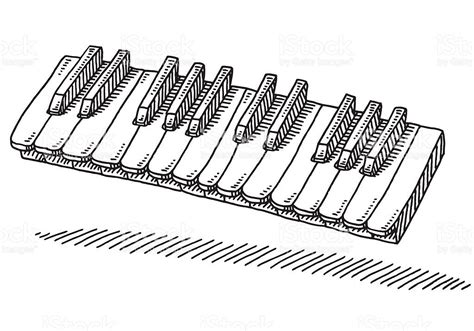 Piano Keys Line Drawing The Key Signature Is Something That Is In