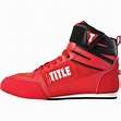 Title Box-Star Incite Elite Boxing Shoes, Blue/White, 5.5 - Boxing914.com