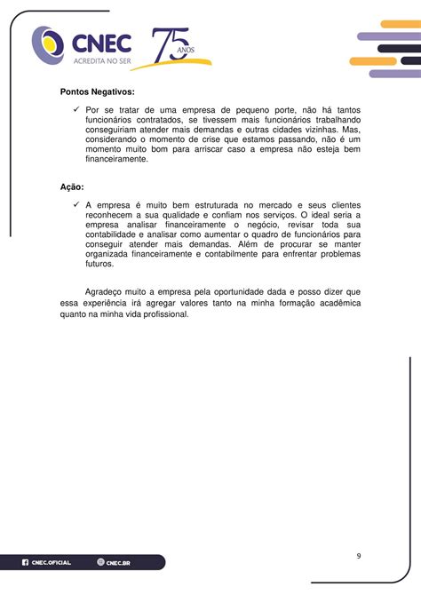 Relatório De Estágio Veja Como Fazer Modelo Pronto Abnt E Dicas