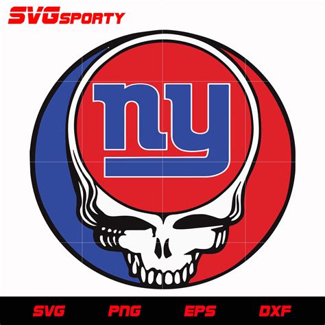 New York Giants Circle Logo 2 Svg Nfl Svg Eps Dxf Png Digital Fil