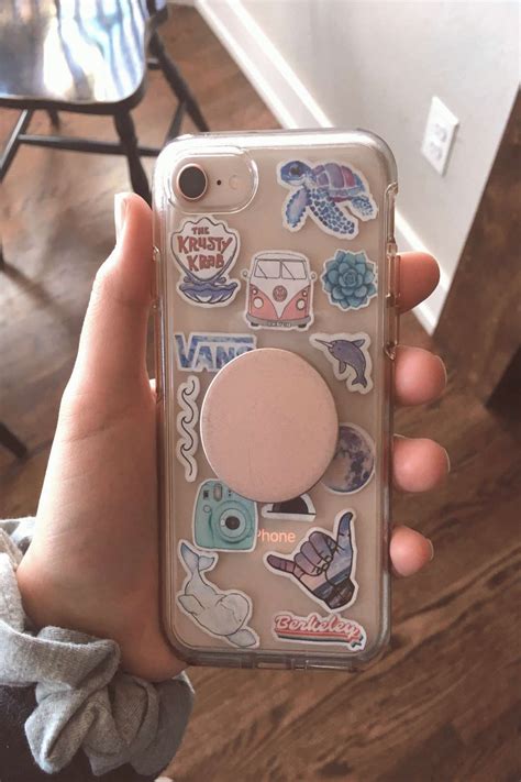 Clear Case Ideas Tumblr Phone Case Iphone Case Stickers Diy Iphone Case