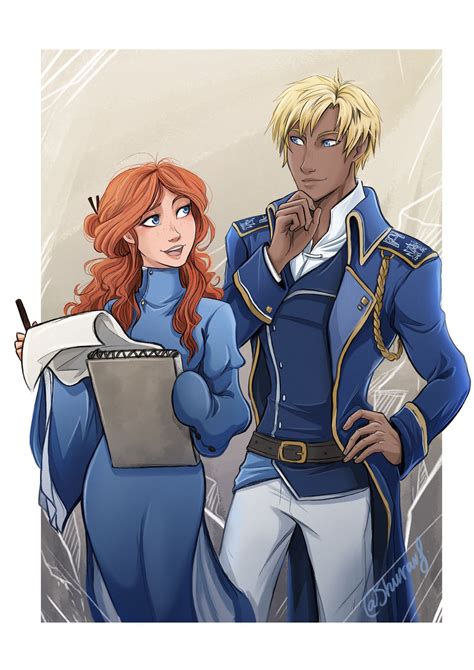 Fantasyn Stuff Shallan And Adolin From The Stormlight Archive