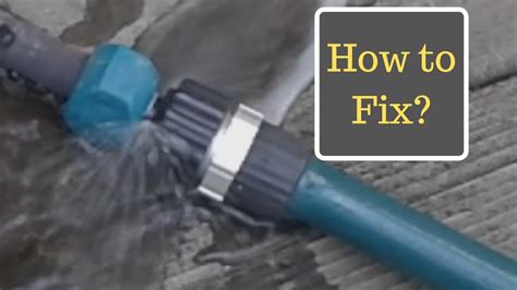 Fix Soaker Hose Leak Youtube