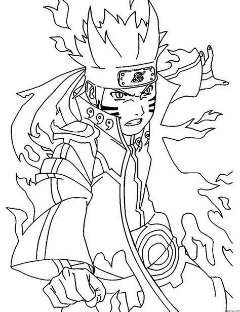 Narutop Coloring Pages