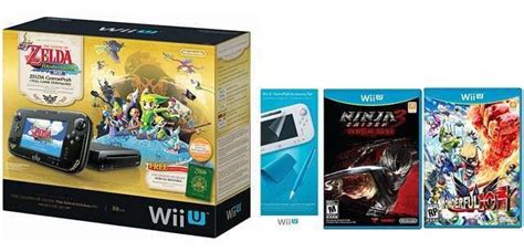 Wind Waker Hd Wii U Bundle With Two Extra Games On Sale