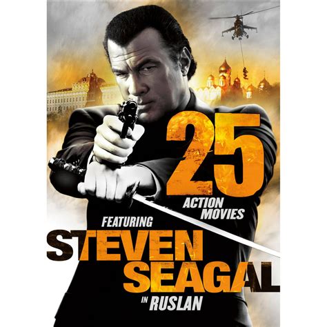25 Action Movies Featuring Steven Seagal Dvd