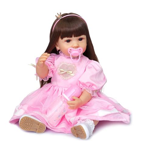 Lifelike Reborn Baby Dolls 22inches Realistic Newborn Baby Doll With