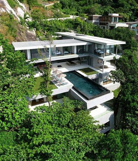 Villa Amanzi In Phuket Treats With Luxury Awesome Scenery Architecture