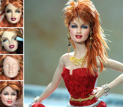 Artist Makes Celebrity Dolls Incredibly Realistic Just By Repainting Them