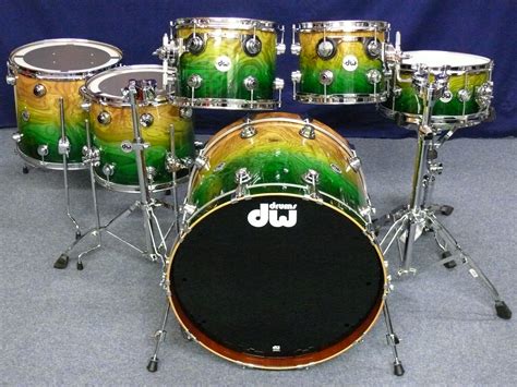 Dw Dw Collectors Maple Mahogany Exotic Shellset 2012 Drum For Sale