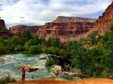 Camping At Havasu Falls And Hike To The Confluence Of The Colorado River
