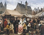 Ir de tiendas en la Edad Media, entre la necesidad y el lujo