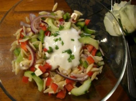 Salat Griechischer Nudelsalat Rezept Kochbar De Hot Sex Picture