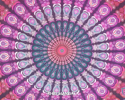 Find cool ikat prints, floral designs, and medallion patterns to complete your apartment décor. Twin Size Purple Mandala Tapestry Wall hanging Throw