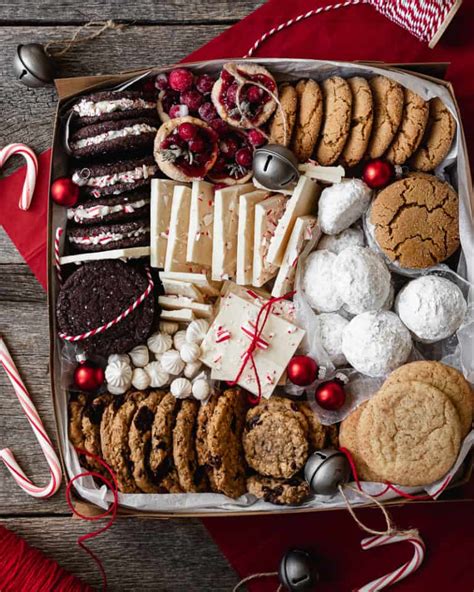 Christmas Cookie Box A Peppermint Bark Recipe