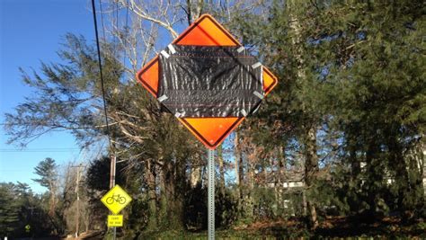 Whats Up With The Ncdot Signs On Little River Road Clgflat Rock