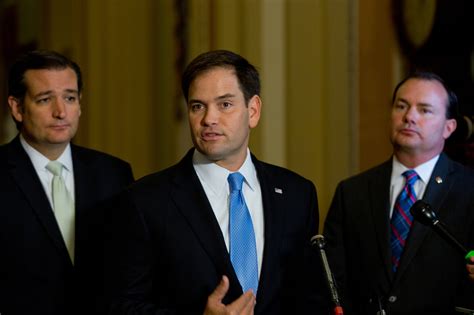 Ted Cruz And Marco Rubio Grow Apart As Their Ambitions Expand The New York Times