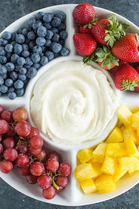 Cream Cheese Fruit Dip Recipe Brown Eyed Baker Recipe Easy Fruit