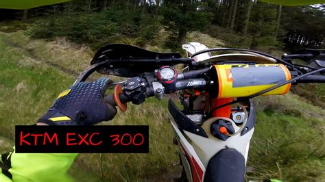Enduro Hill Climbs And Single Trails Ktm Exc 300 6 Days Youtube