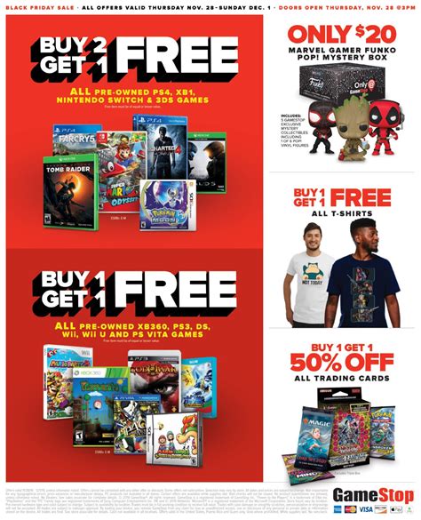 Gamestop Black Friday Ad Sale 2019