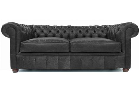 Chester Hobnail Leather Large Seat Chesterfield From Old Boot Sofas