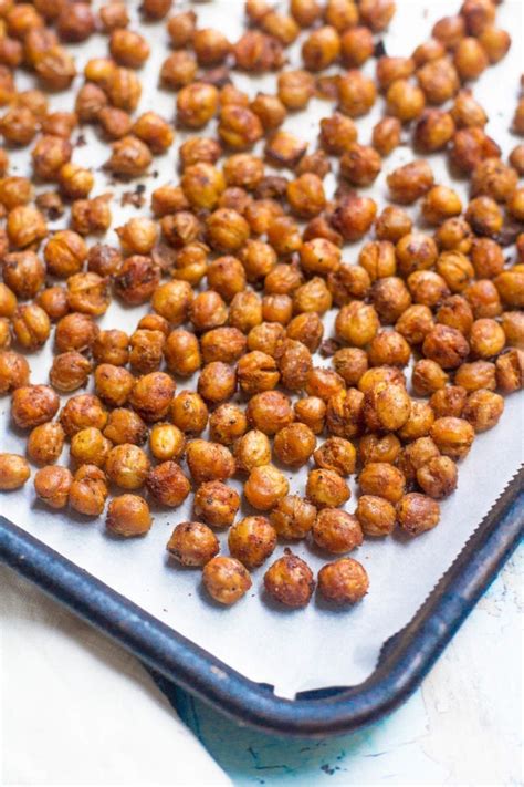 Healthy Roasted Chickpeas Recipe Healthy Recipes Food