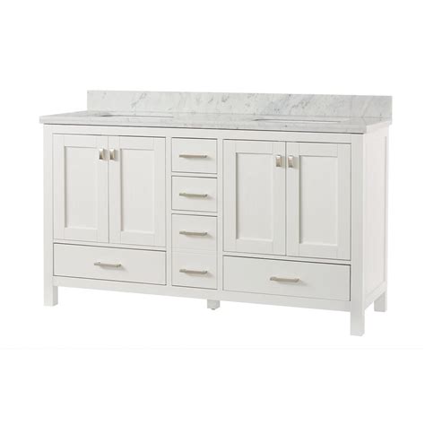 Embellish your bath or powder room using this affordable home decorators collection hanley bath vanity in charcoal grey with porcelain vanity top in white. Home Decorators Collection Franklin Square Collection 60 ...