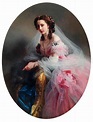 1858 - "Portrait of Landgräfin (Princess) Anna von Hessen", Anna of ...