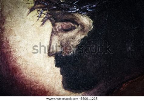 161 Abstract Painting Of Jesus Face Bilder Stockfotos Und