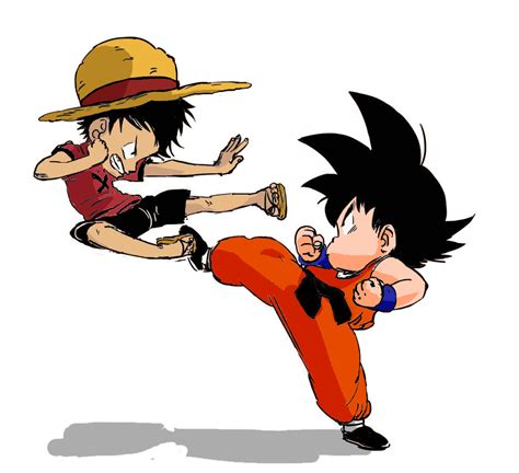 The continuation of goku vs saitama, now called anime war. Goku pelea contra Luffy :O - Taringa!