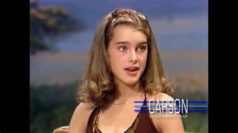 Brooke Shields Rare 12 Year Old Interview Youtube