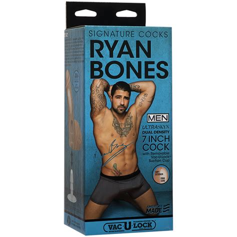 Signature Cocks Ryan Bones 7 Inches Cock Replica Dildo On