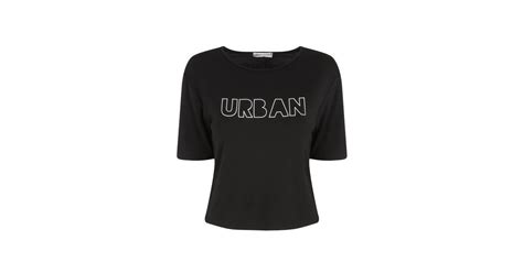 Urban Bliss Black Slogan T Shirt New Look