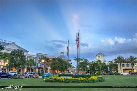 Downtown Square Tradition Port St Lucie Florida Royal Stock Photo