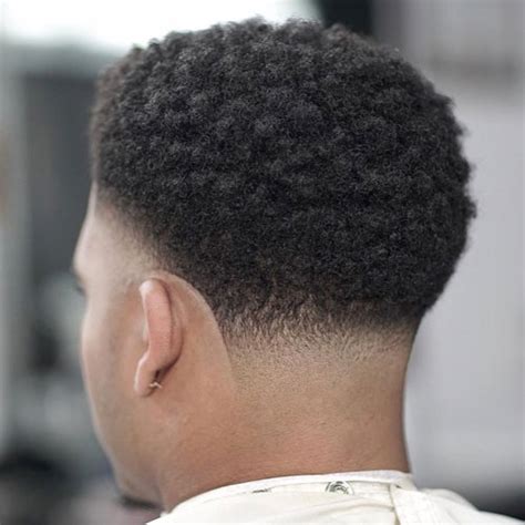 Low taper fade back view. 25 Fade Haircuts For Black Men: Types of Fades For Black ...