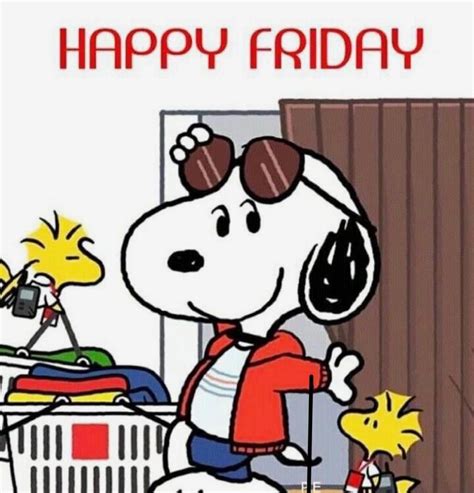 Happy Friday Yall 8 Woodstock Peanuts Peanuts Snoopy Best Friday