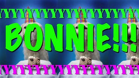 Happy Birthday Bonnie Epic Happy Birthday Song Youtube