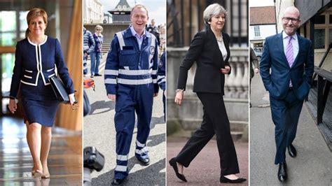 General Election 2017 Politicians Clothes On The Campaign Trail Bbc News