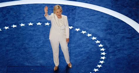 No One Seems To Know Who Designed Hillarys Suit