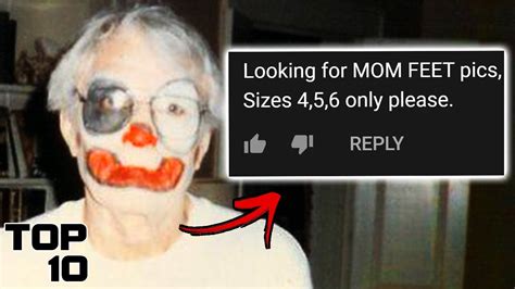 Top 10 Most Cursed Comments On Youtube Youtube