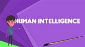 What is Human intelligence (intelligence gathering) - YouTube